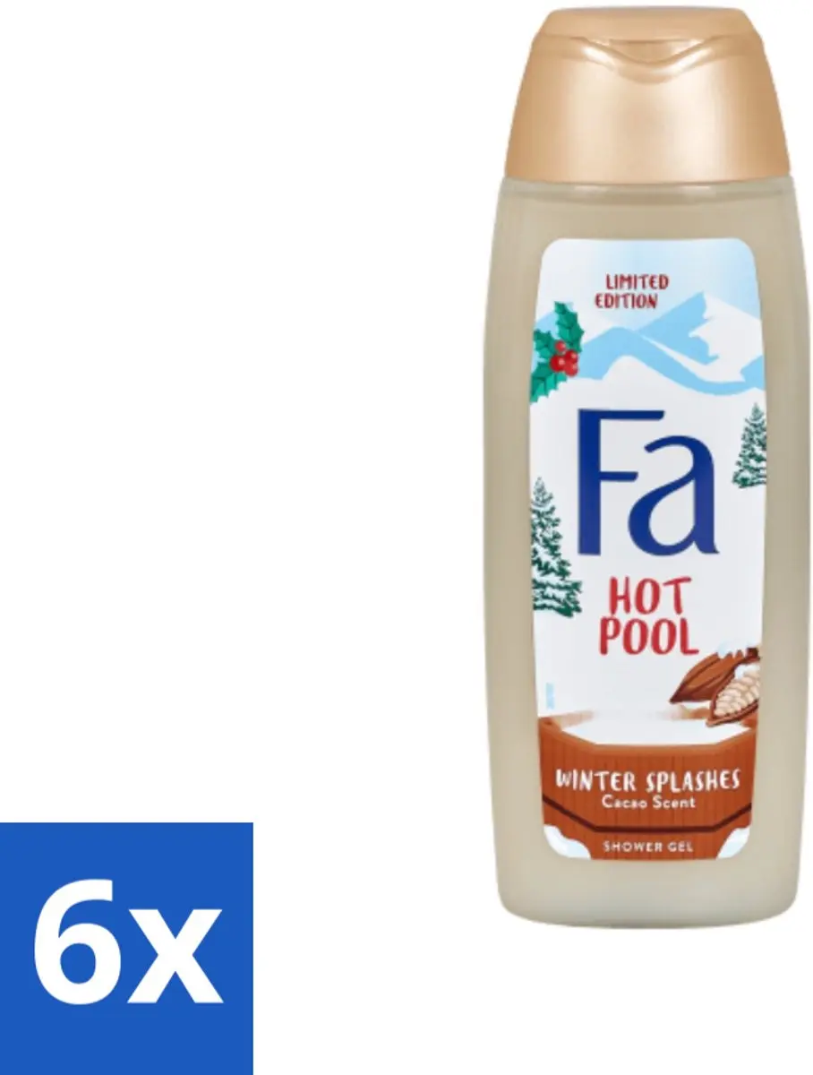 Fa Winter Splashes Hot Pool Cacao Douchegel 1500ml