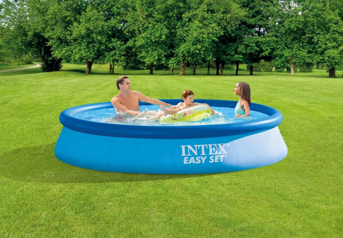 Intex Easy Set Opblaaszwembad 366cm - 5621L - Blauw