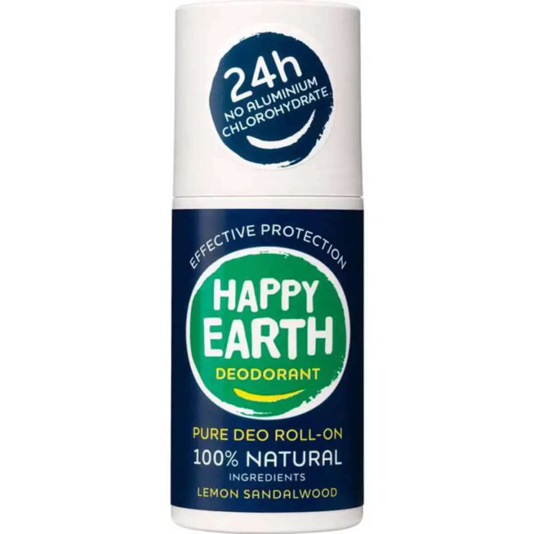 Happy Earth Men Protect Roll-On Deodorant 75ml - 7 Stuks