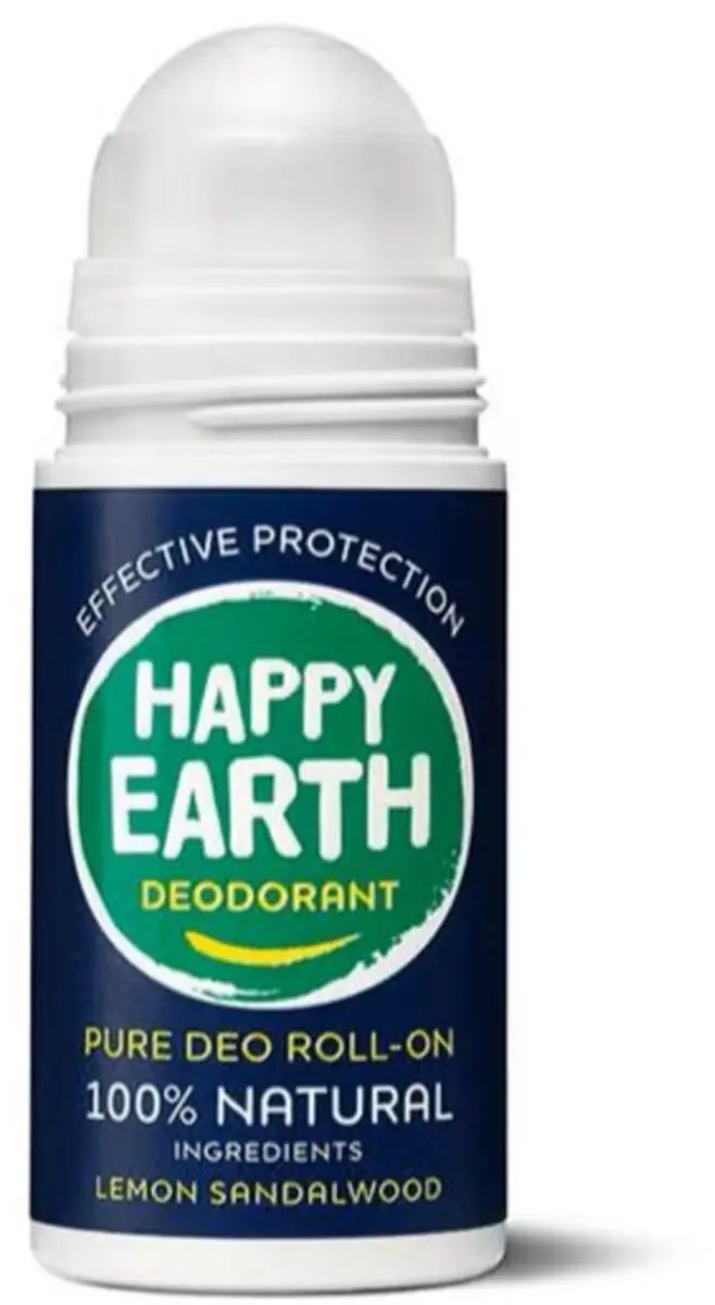 Happy Earth Men Protect Roll-On Deodorant 75ml - 7 Stuks