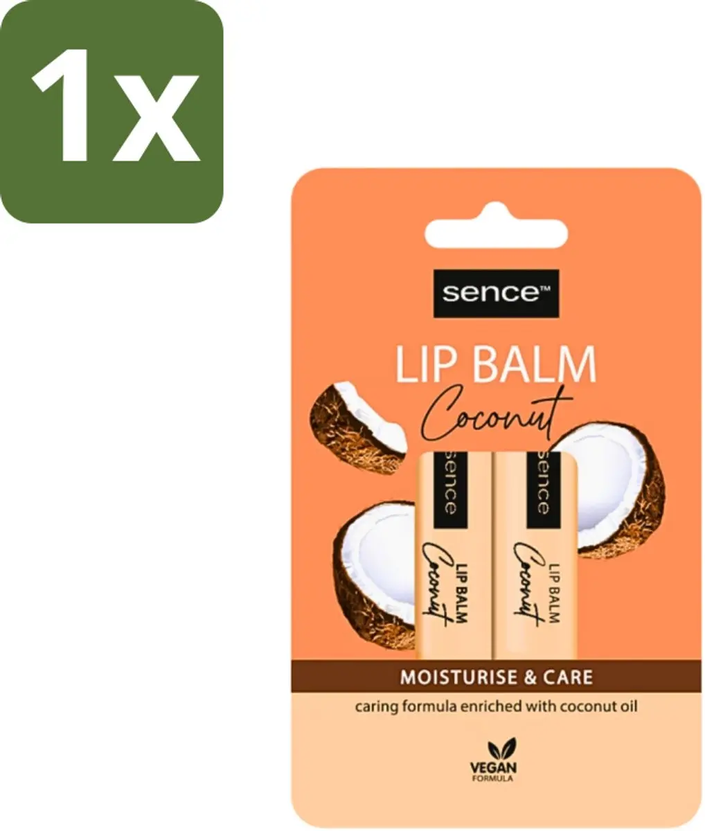 Sence Lippenbalsem Duo Kokos