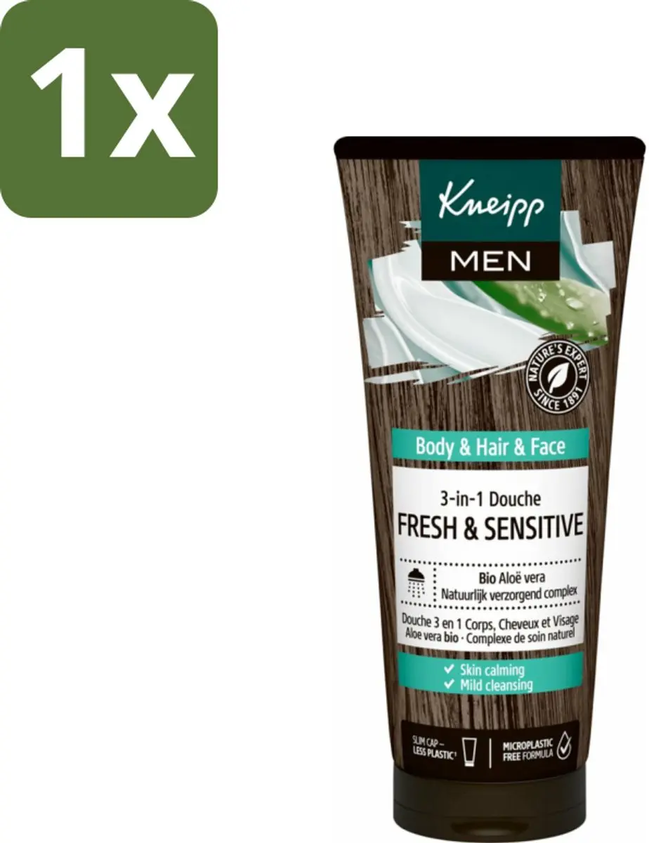 Kneipp Men Fresh & Sensitive Shampoo & Douche 200ml