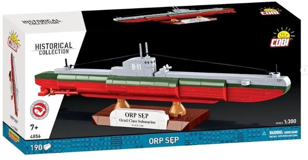 Cobi ORP SEP Onderzeeër 190 Onderdelen
