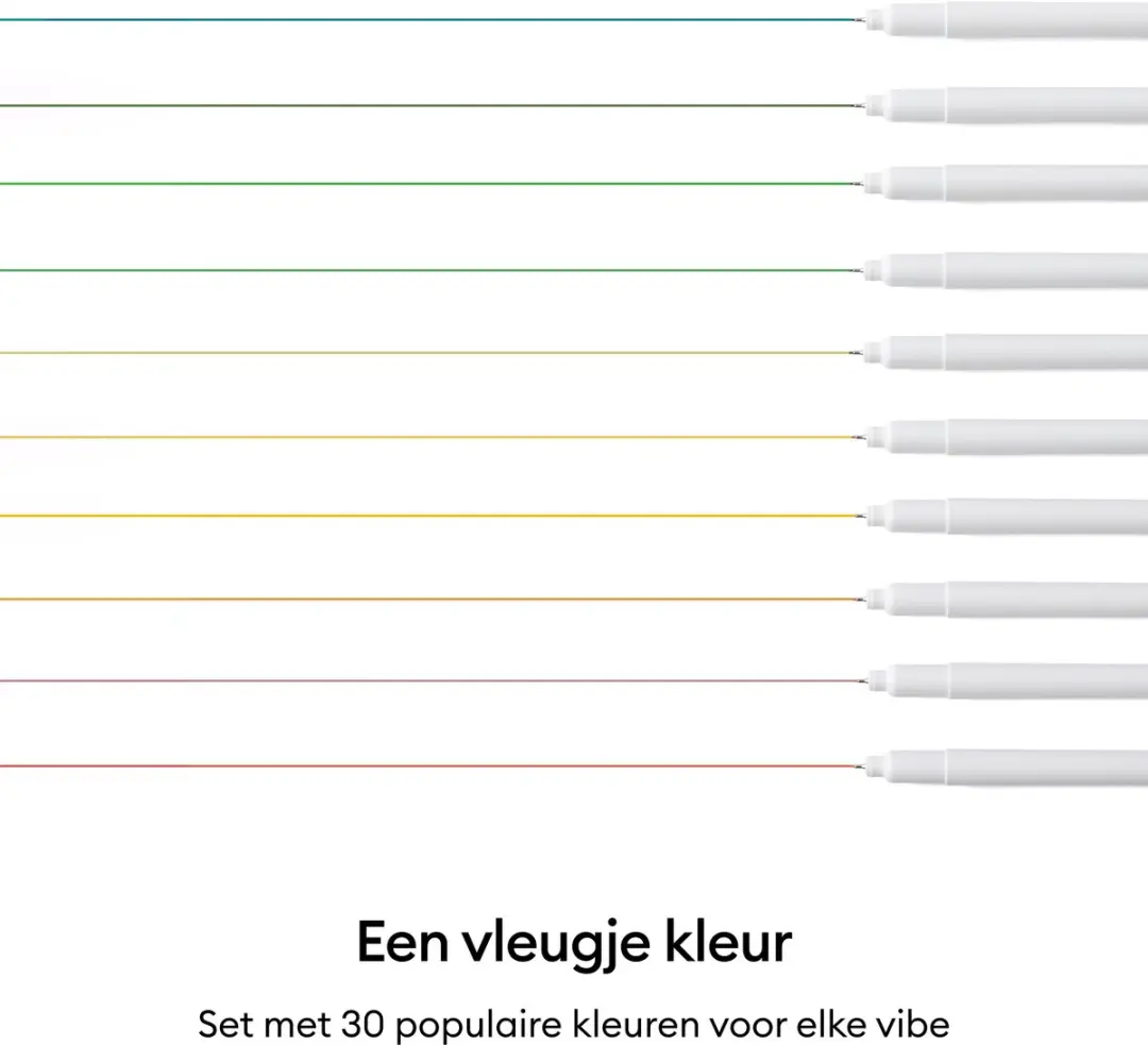 Cricut Ultimate Pennen Set 30 Stuks - 0,4mm - 7 Kleuren