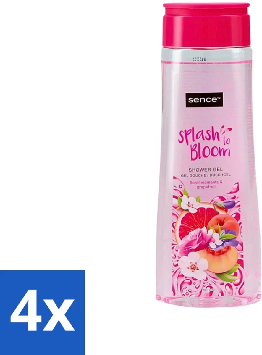Sence Floral Moments & Grapefruit Douchegel 2000ml - 4x500ml