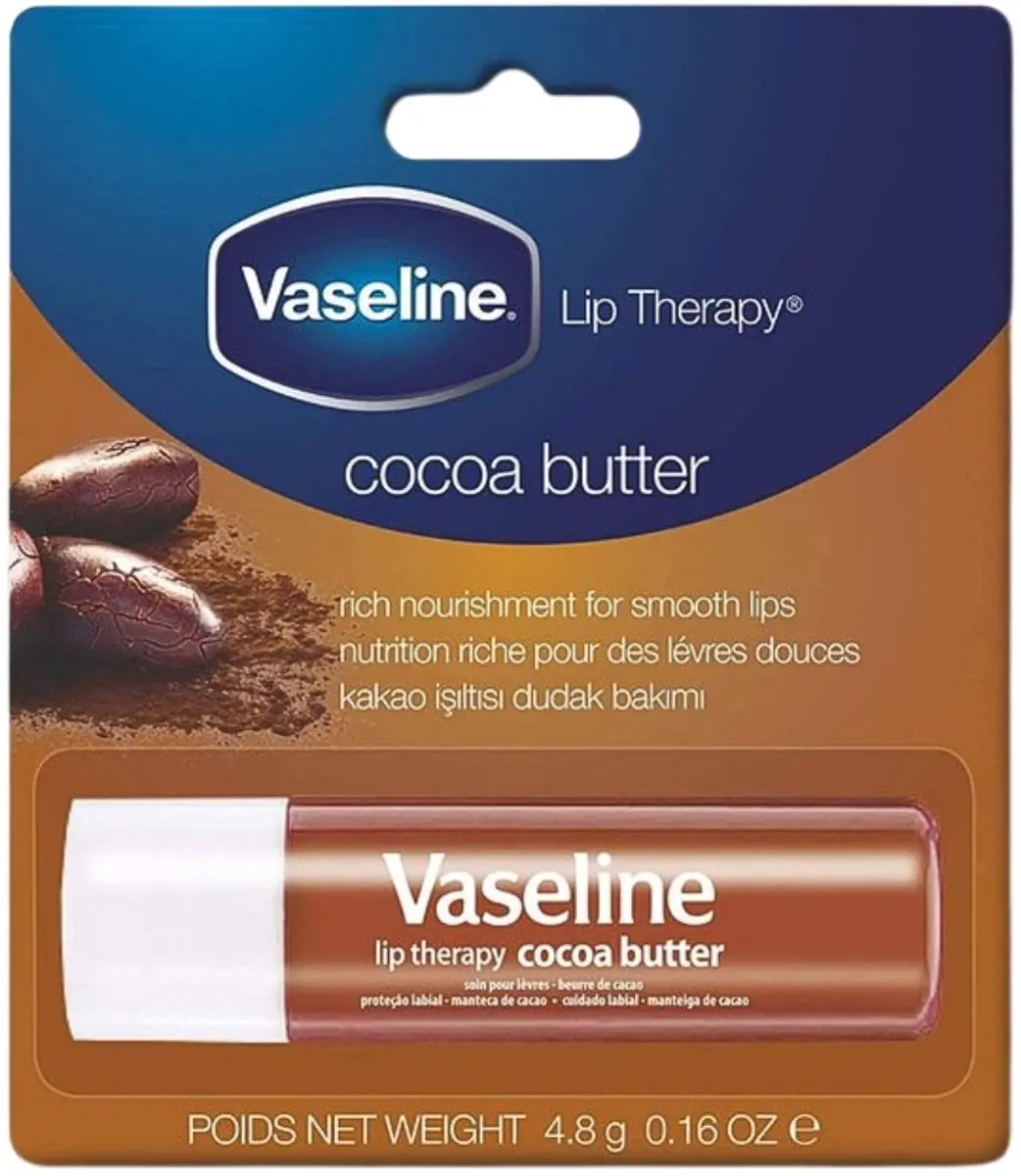 Vaseline Cocoa Butter Lip Therapy Stick - 2x 4.8g