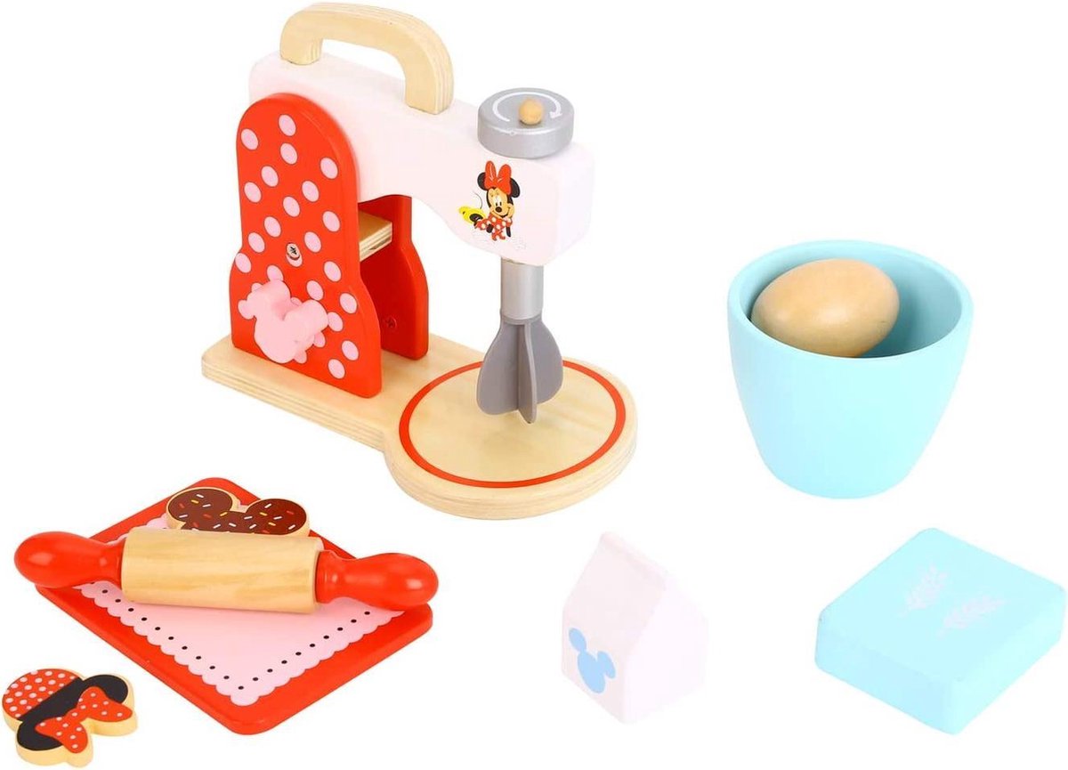 Disney Bakset Minnie Mouse Junior 9 X 12 Hout 10-delig