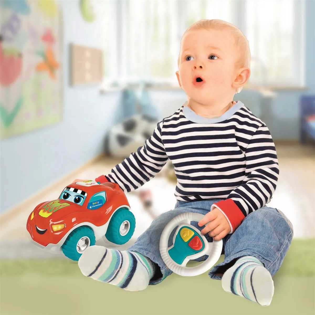 Clementoni Charlie De Pratende Auto - Educatief Speelgoed 2-4 jaar - Multicolor