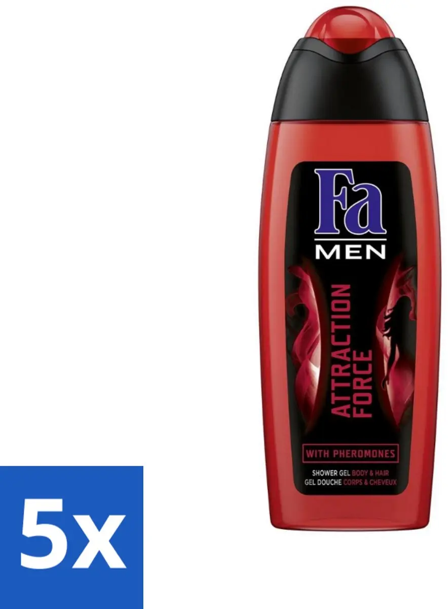 Fa Attraction Force Douchegel Mannen 250ml