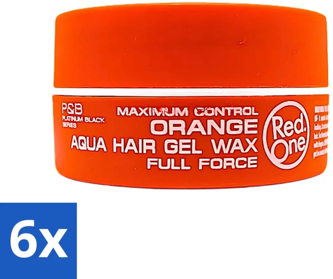 Red One Aqua Orange Haarwax 150ml