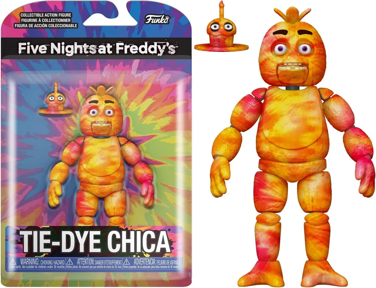 Funko Five Nights at Freddy's Tie-Dye Chica Action Figure - 13cm