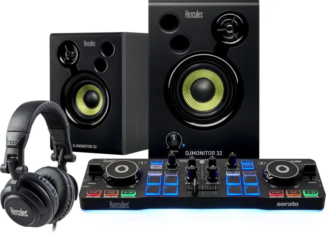 Hercules DJControl Starlight Starter Kit