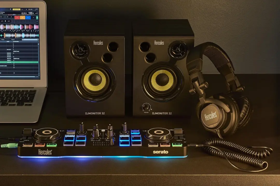 Hercules DJControl Starlight Starter Kit - 2 Kanalen - Zwart - afbeelding 6 van 6