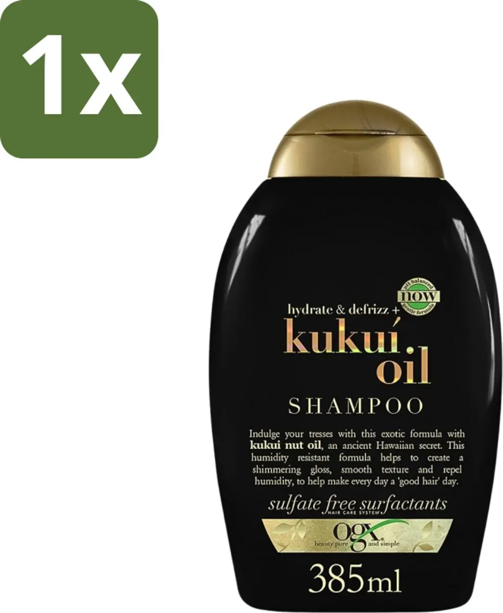 OGX Kukui Oil Hydraterende Shampoo 385ml