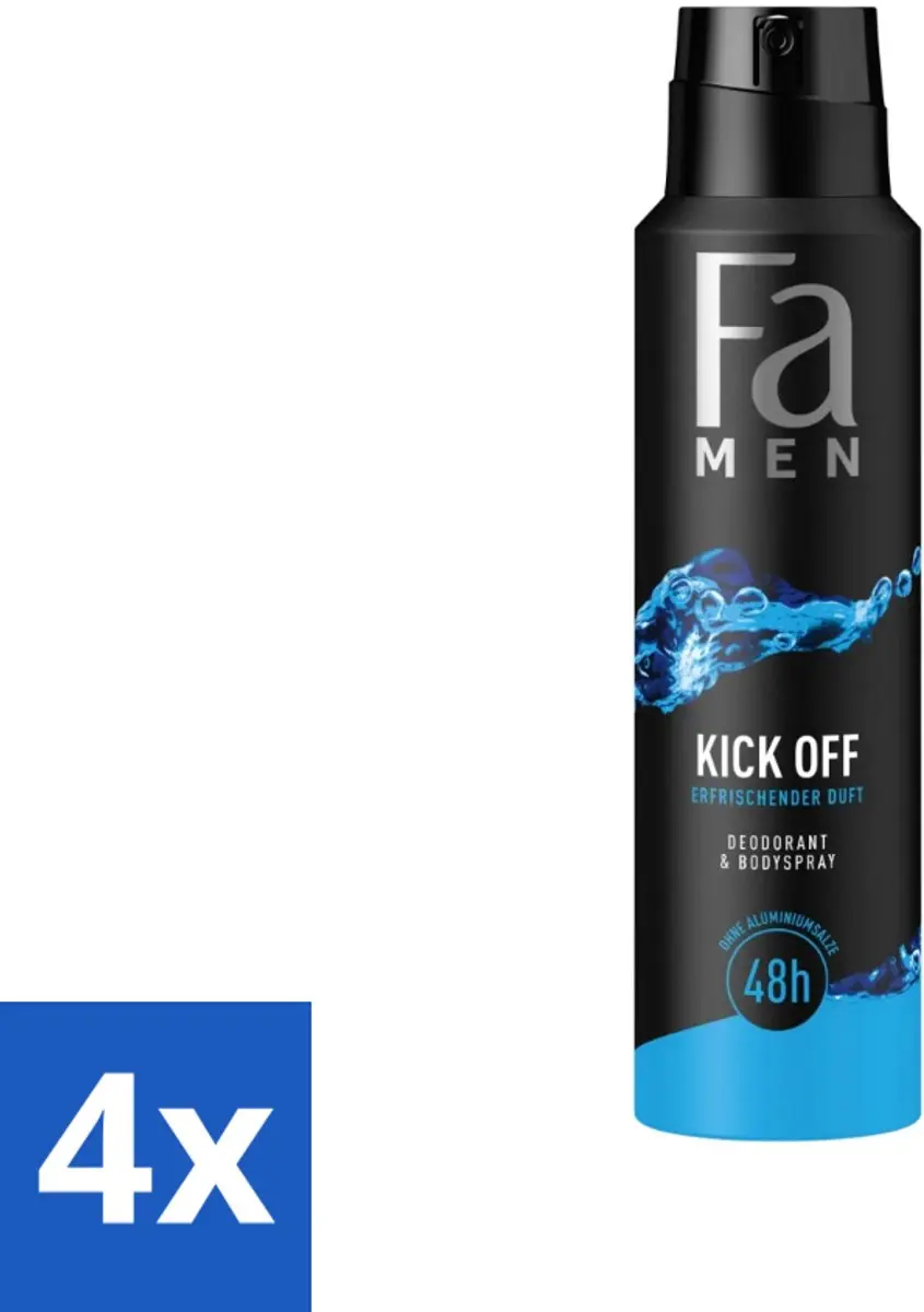 Fa Men Kick-Off Deodorant Spray 150ml