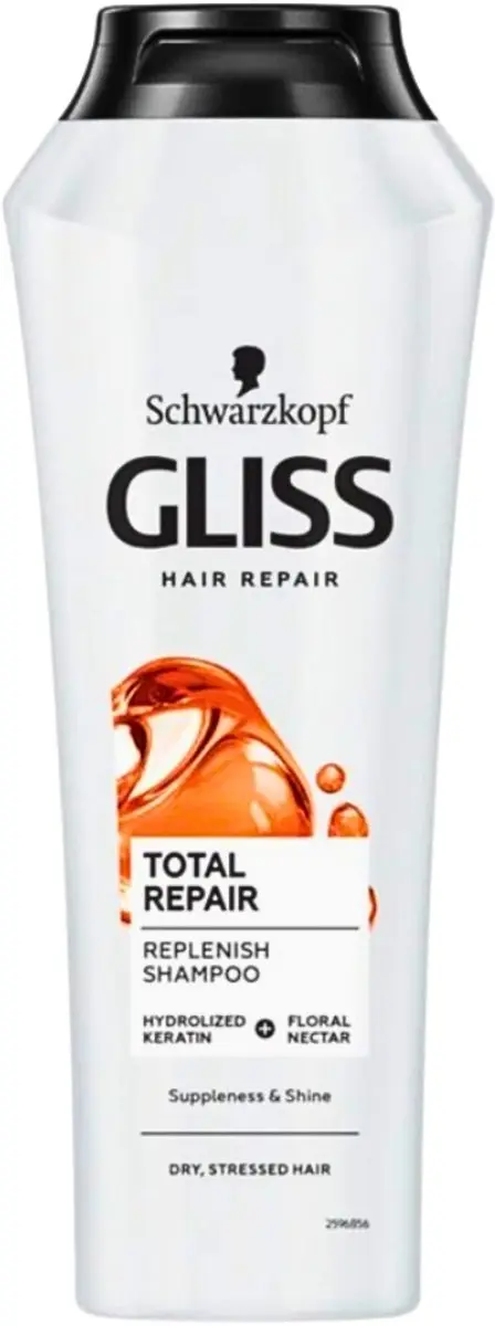 Gliss Kur Total Repair Shampoo 400ml - 7 Stuks