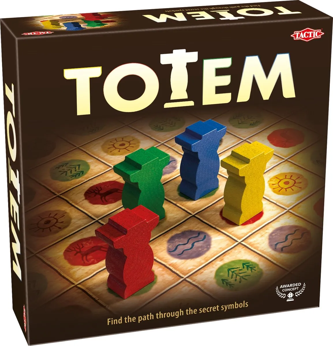 Tactic Totem Bordspel 58775 - 2 tot 4 Spelers