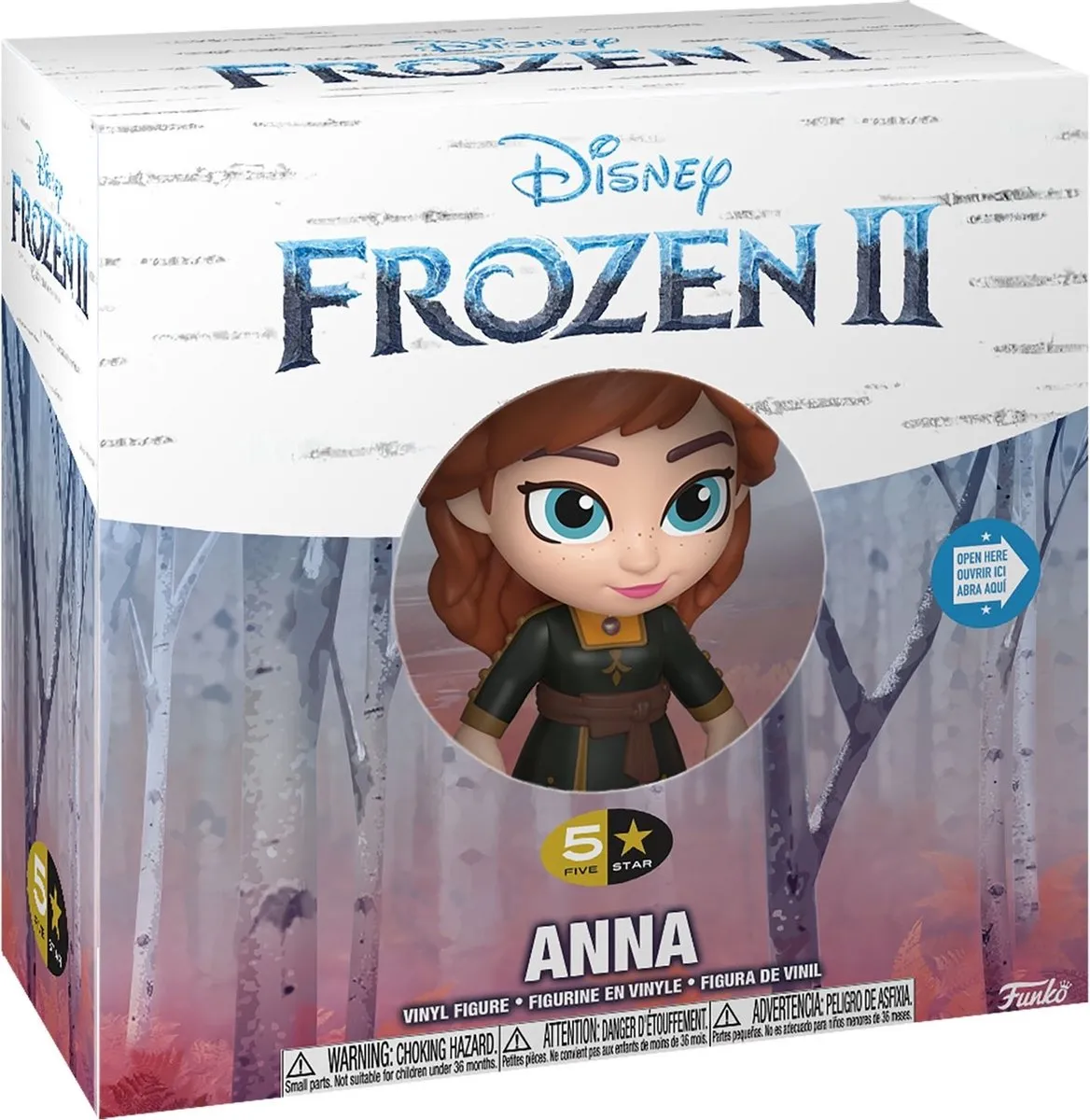 Funko 5 Star Disney Frozen 2 Anna FUN41723 - Bonte kleuren