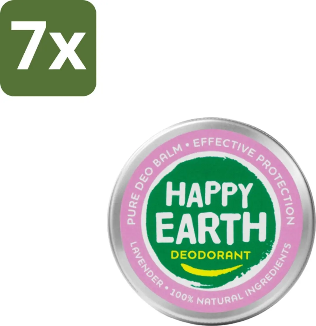 Happy Earth Deodorant Balm Lavender 45g