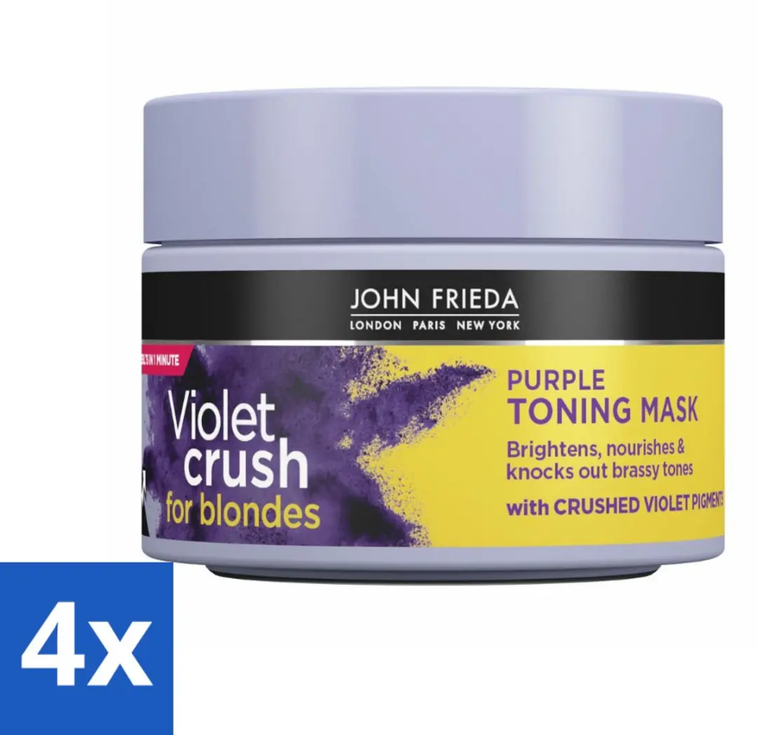 John Frieda Violet Crush Purple Toning Haarmasker 250ml