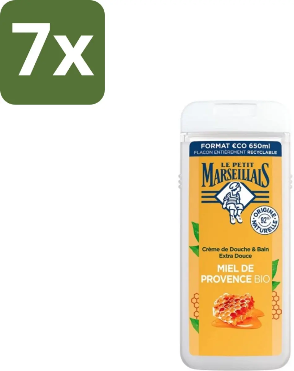 Le Petit Marseillais Douche & Bad Honing 650ml
