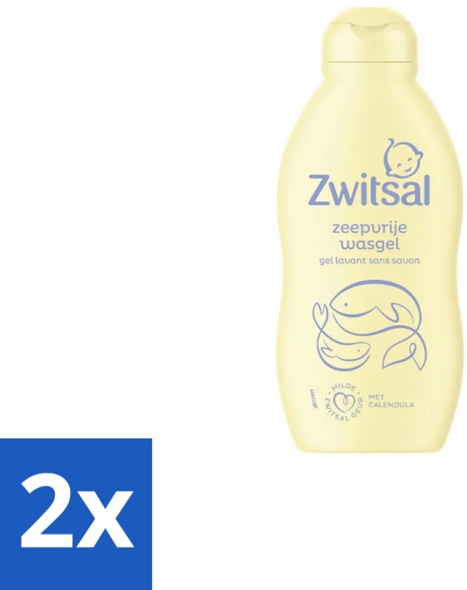 Zwitsal Zeepvrije Wasgel 200ml