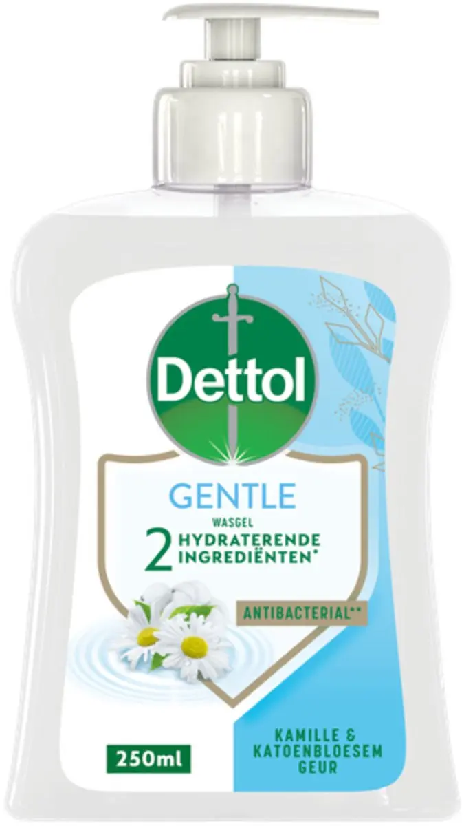Dettol Handzeep Gentle Kamille & Katoenbloesem 250ml - 5x250ml