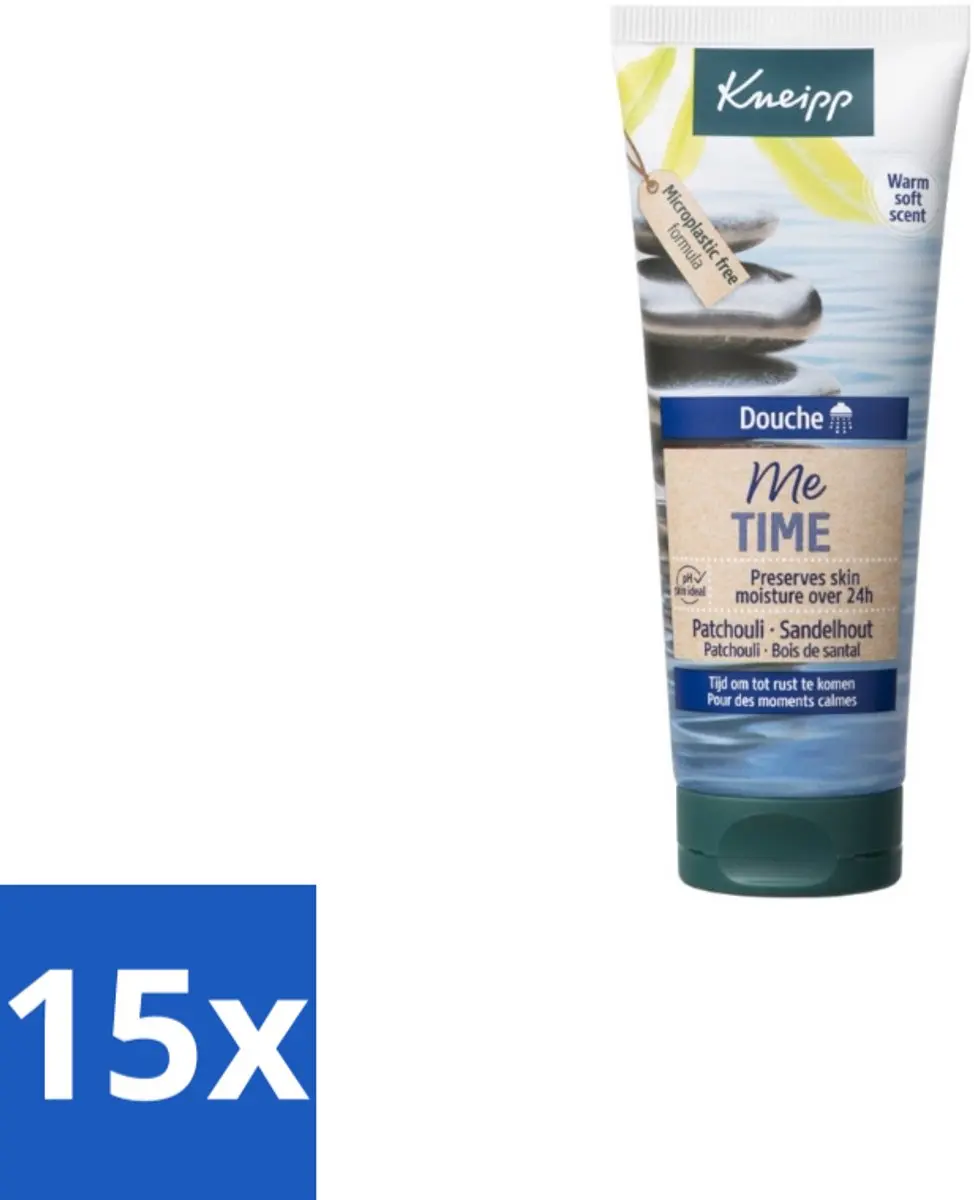 Kneipp Me Time Patchouli & Sandelhout Douchegel 75ml