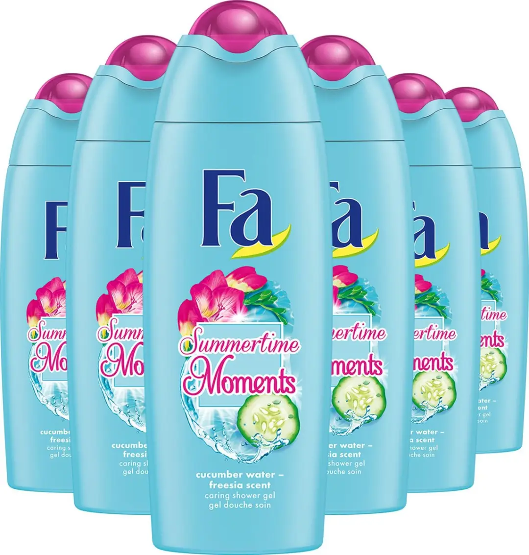 Fa Douchegel Summertime Moments 250ml - 6x250ml