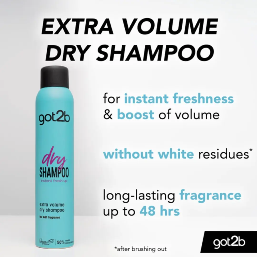 Got2B Fresh & Fabulous Droogshampoo 200ml