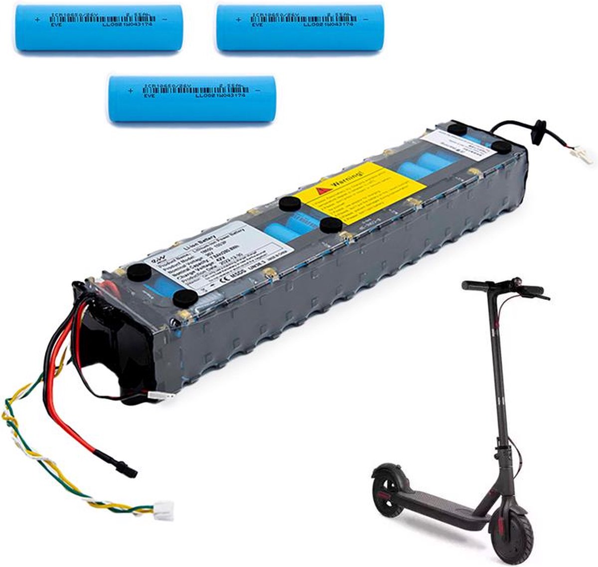 Xiaomi Batterij voor Elektrische Step - 36V 7.8Ah - M365/1S/ESSENTIAL/MI3