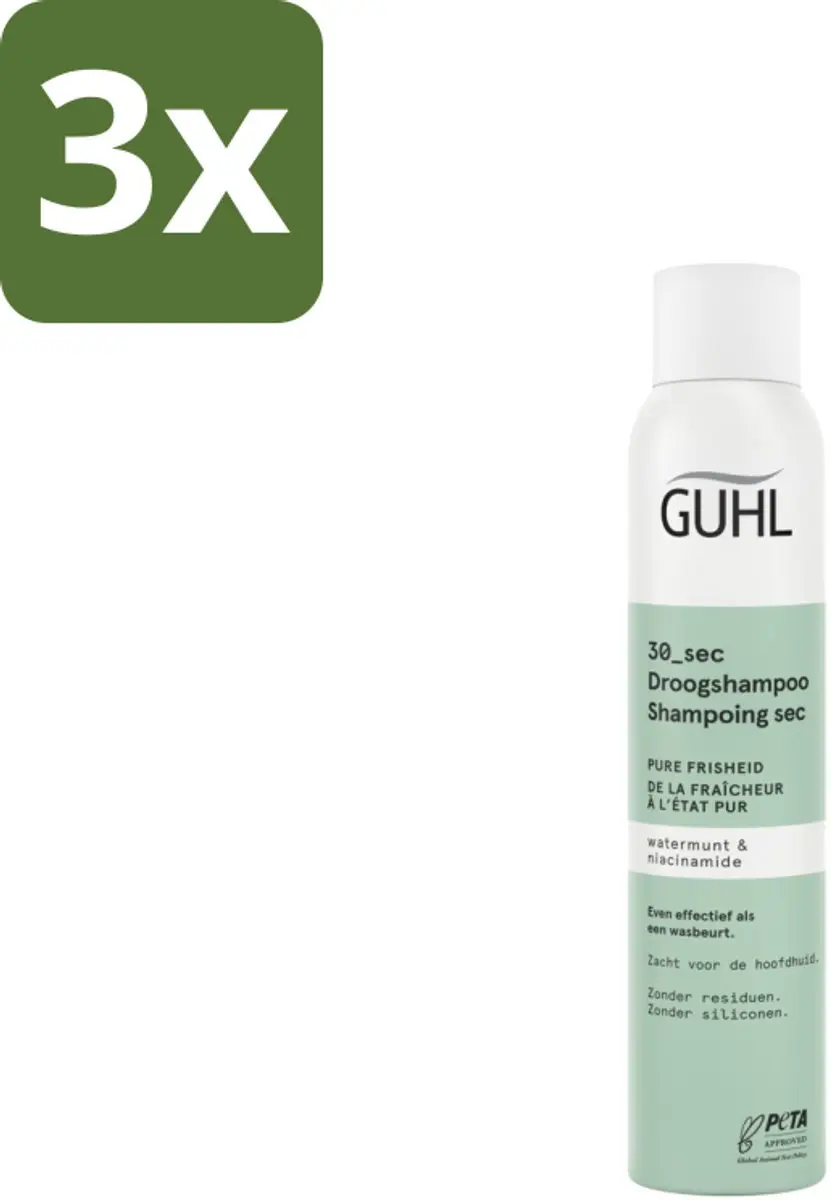 Guhl Droogshampoo Pure Frisheid 30 sec