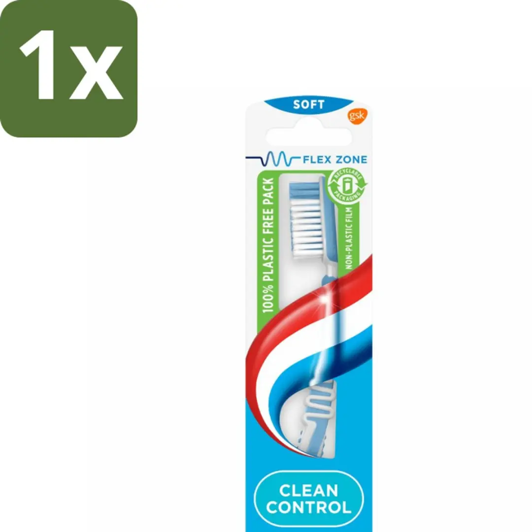 Aquafresh Clean Control Soft Tandenborstel