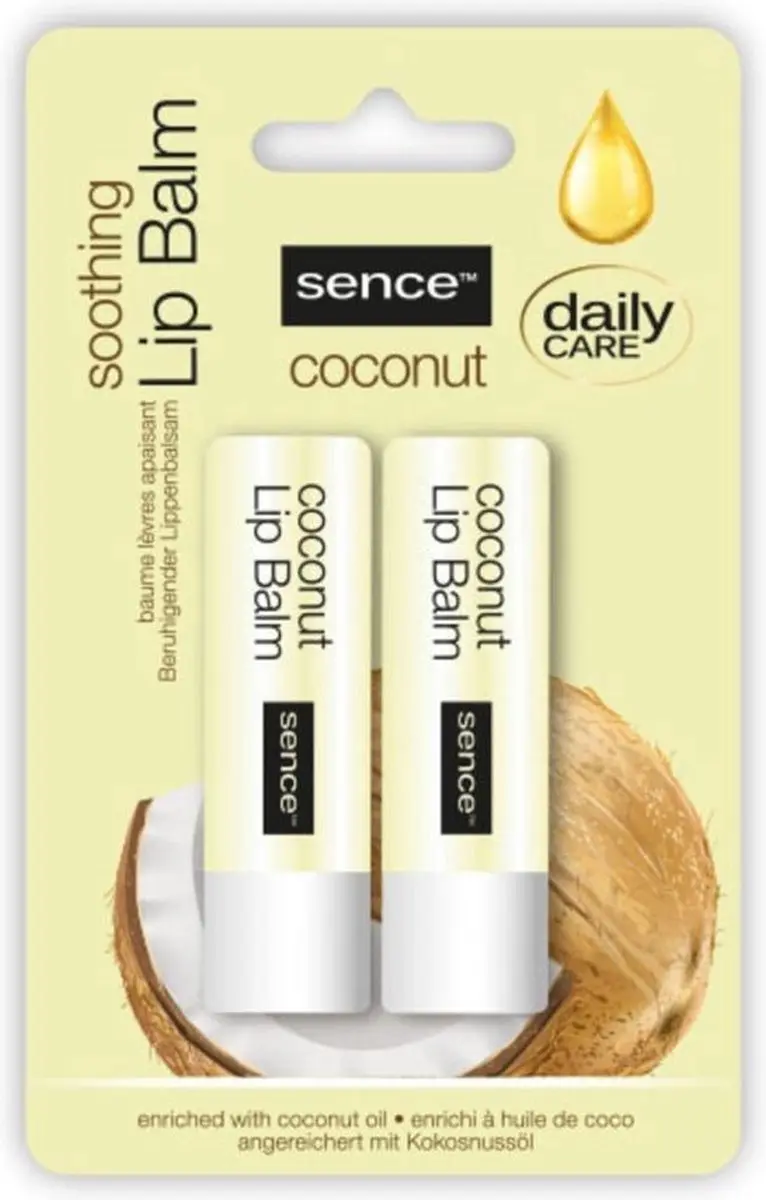Sence Lippenbalsem Duo - 2x8,6g - Bruin