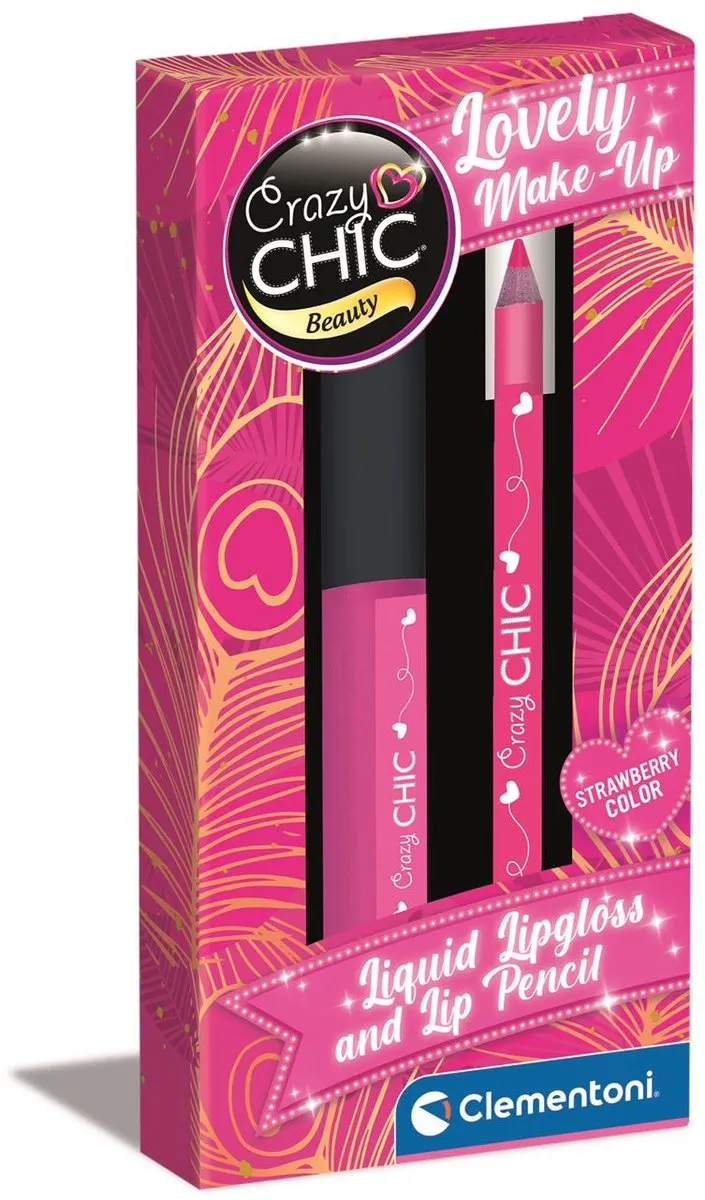 Clementoni Crazy Chic Lipgloss & Lippotlood - 16 Stuks