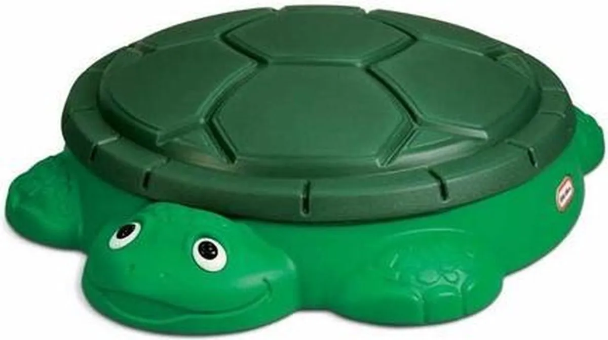 Little Tikes Schildpad Zandbak met 4 Diervormpjes
