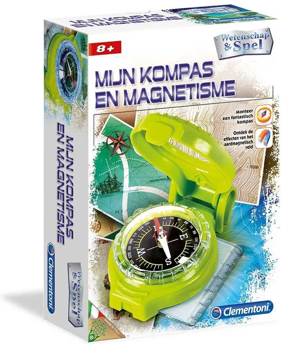 Clementoni Mijn Kompas en Magnetisme Wetenschapsspel