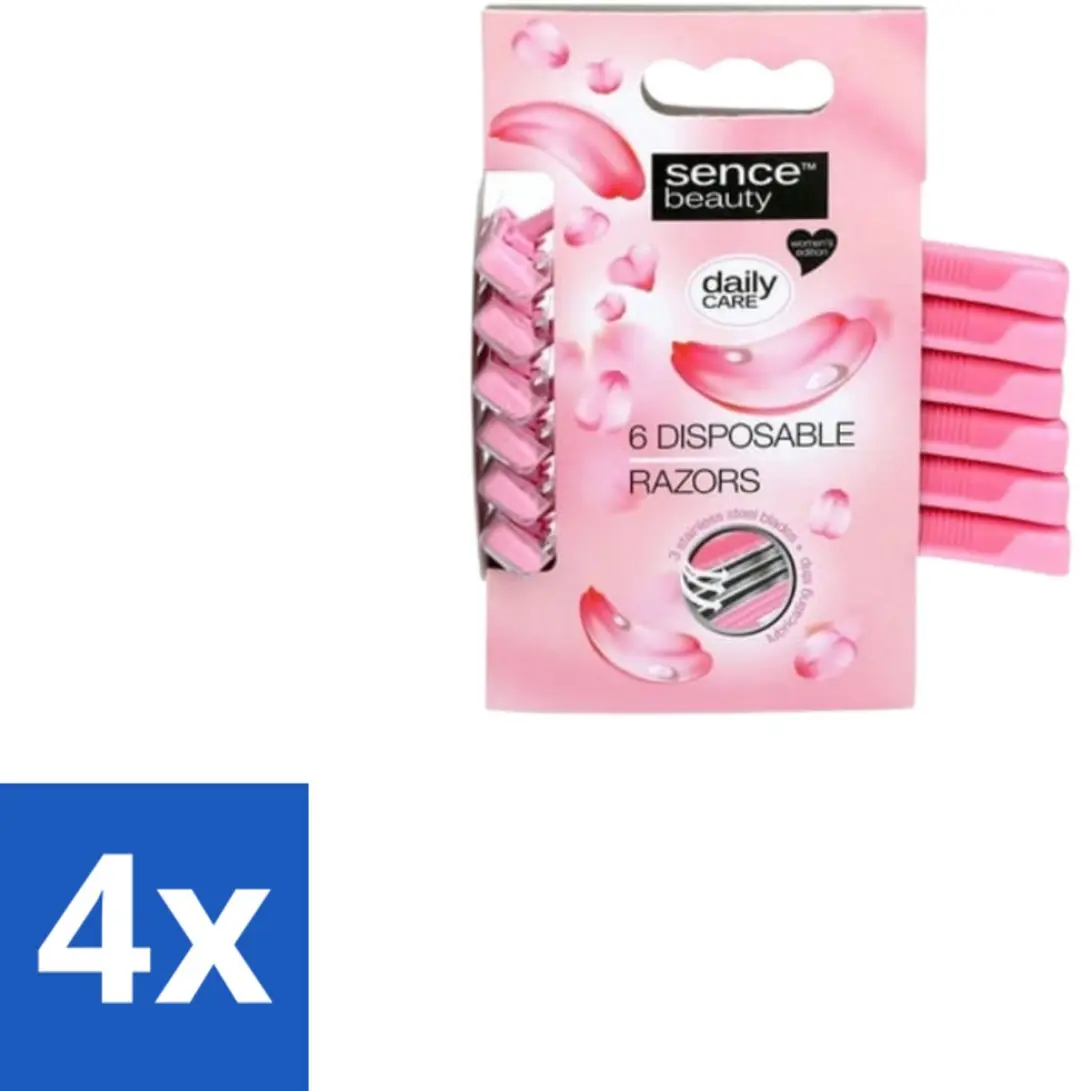 Sence Wegwerpscheermes Comfort Grip 6-delig