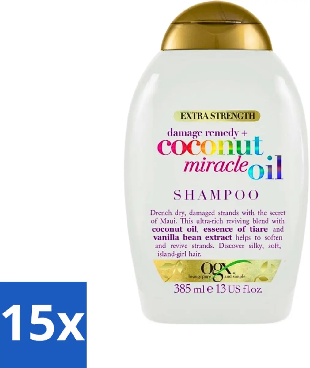 OGX Coconut Miracle Oil Shampoo 385ml