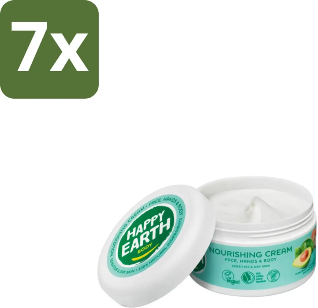 Happy Earth Voedende Crème 1400ml