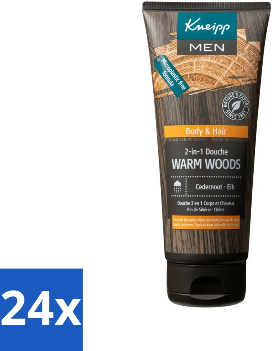 Kneipp Men Warm Woods Douchegel 200ml