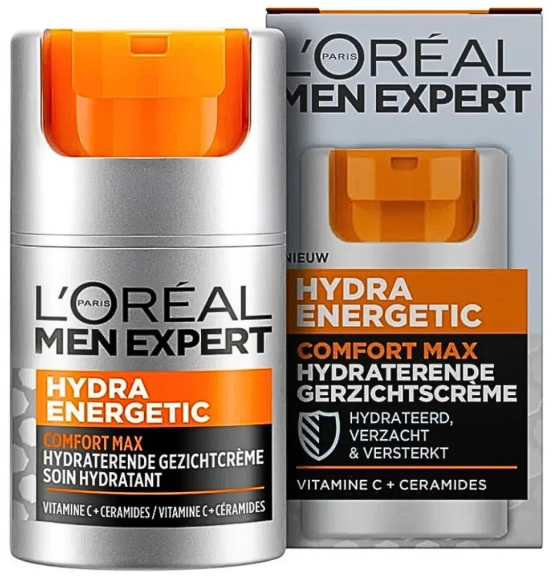 L'Oréal Paris Men Expert Hydra Energetic Comfort Max Dagcrème 50ml - 7 Stuks