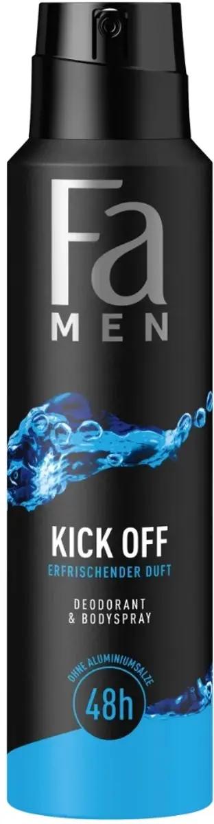 Fa Men Kick-Off Deodorant Spray 150ml - 10 Stuks