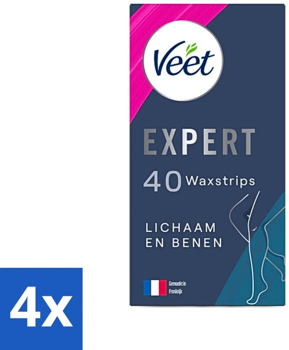 Veet Expert Ontharingsstrips Lichaam & Benen Sensitive