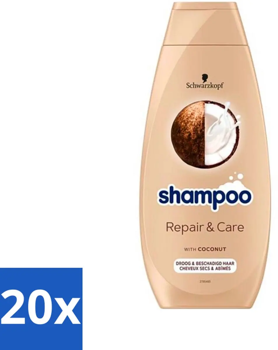 Schwarzkopf Repair & Care Shampoo 400ml