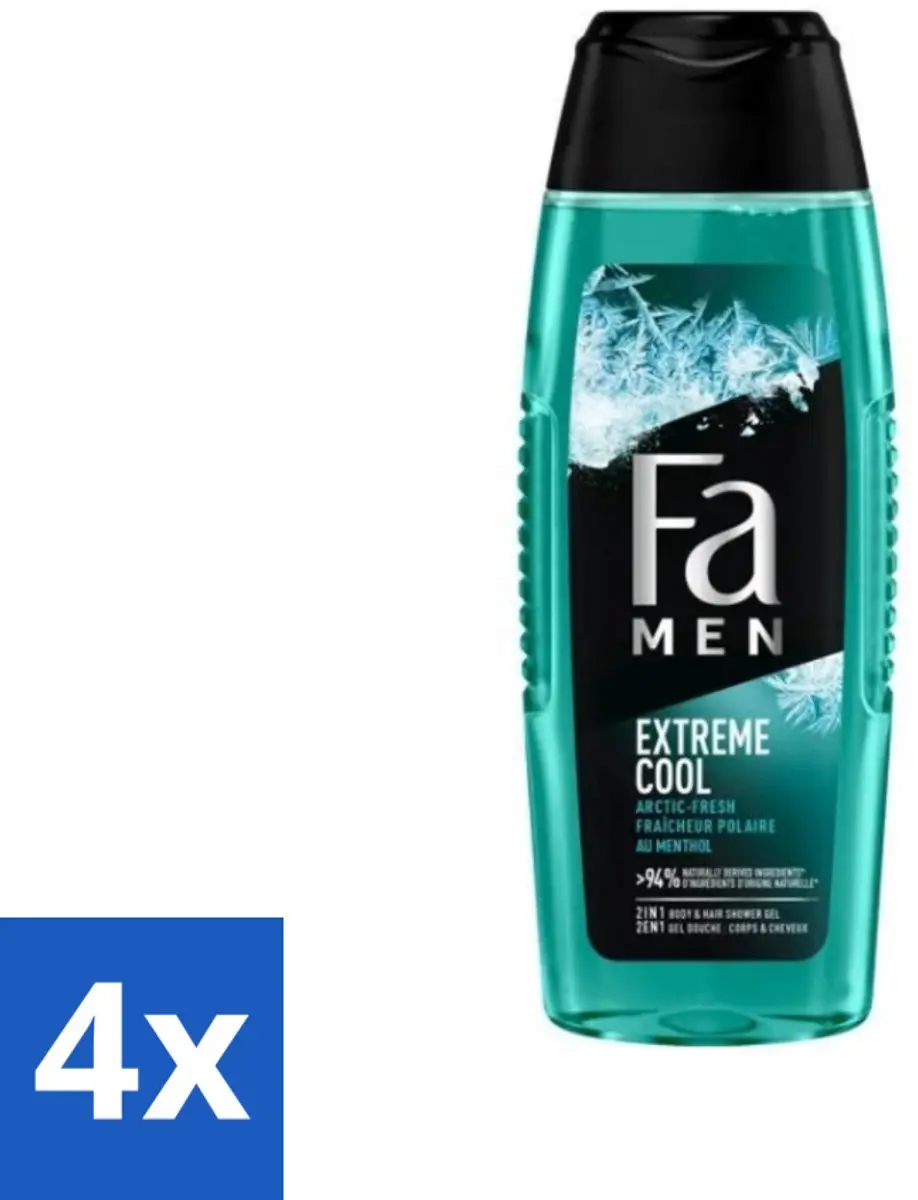 Fa Men Extreme Cool Douchegel & Shampoo 1000ml
