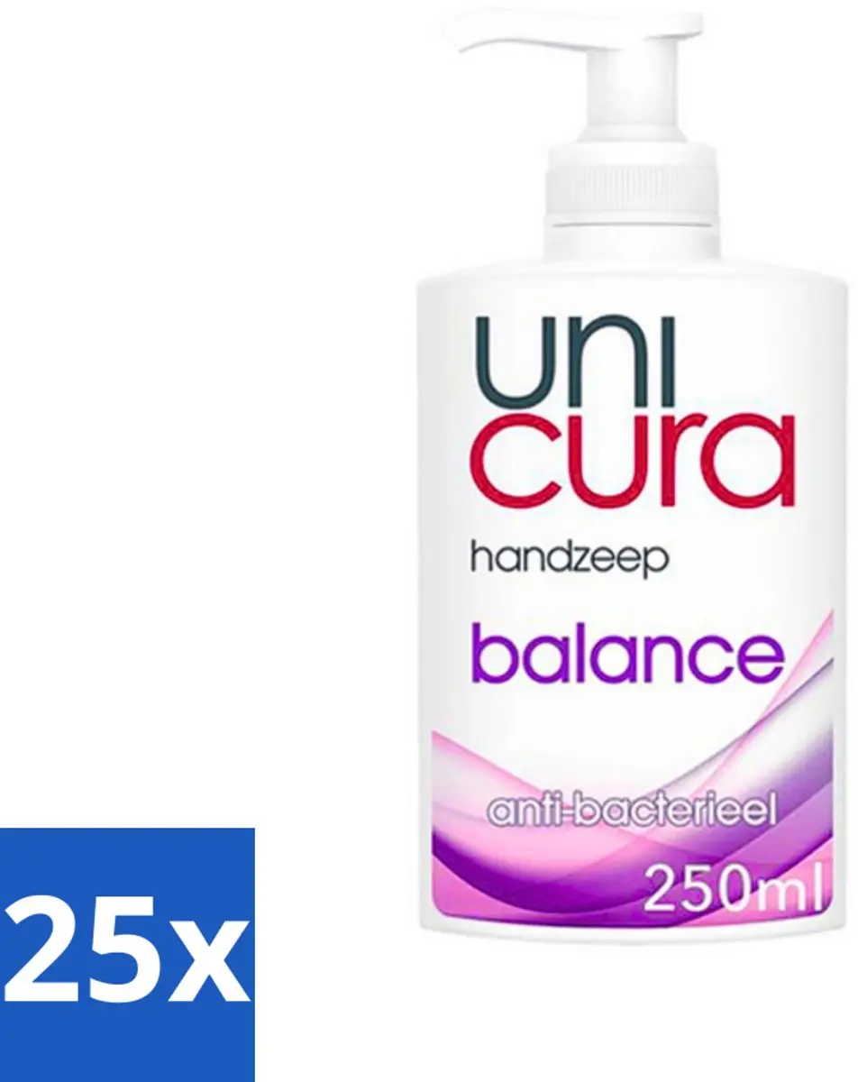 Unicura Balans Vloeibare Handzeep 250ml - 25 Stuks