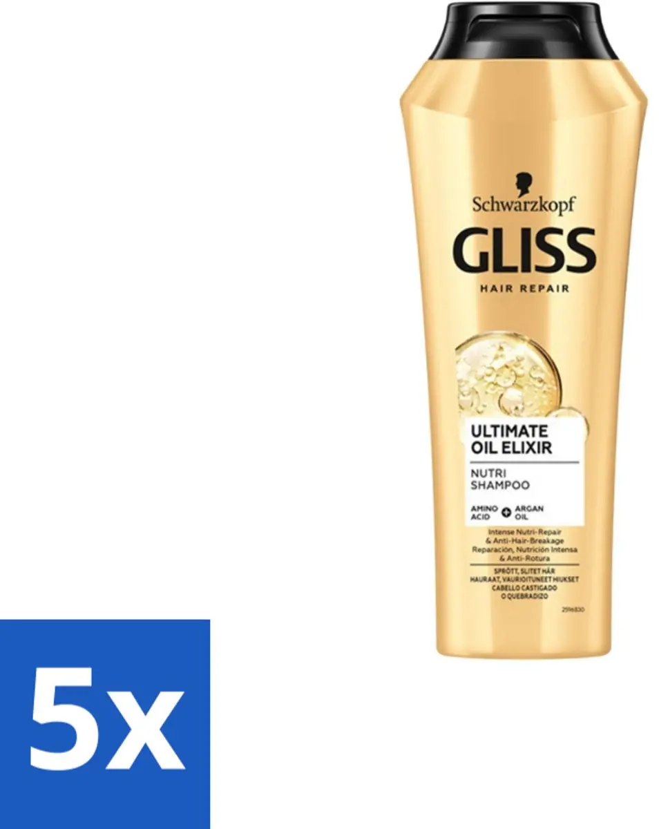 Gliss Kur Ultimate Oil Elixir Shampoo 250ml