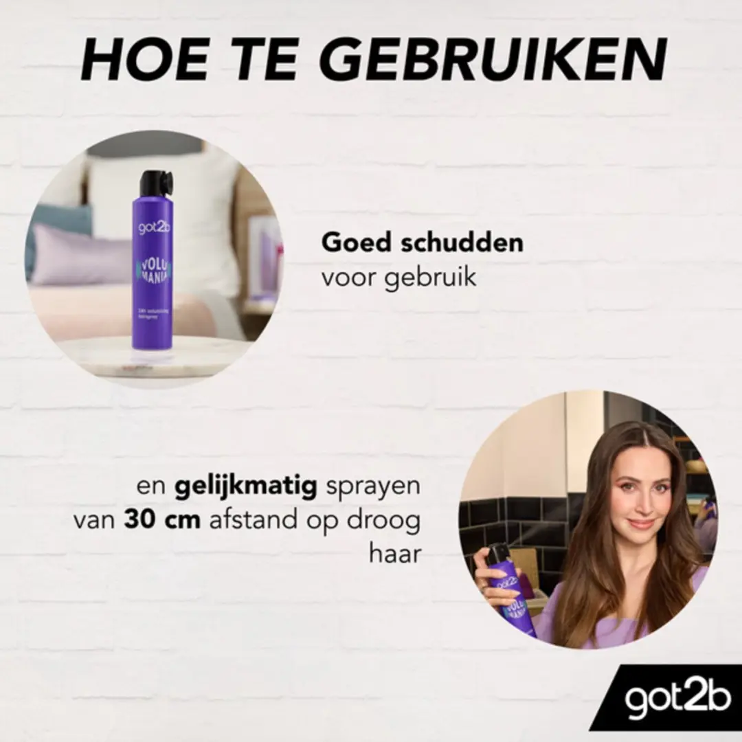 Got2B Volumania Haarspray 300ml - 10 Stuks