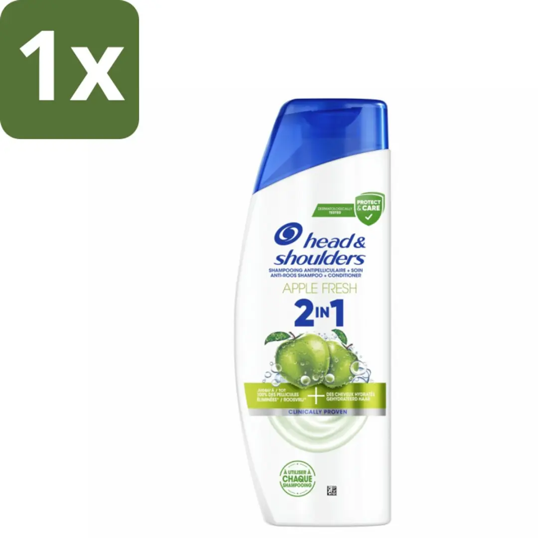 Head & Shoulders Apple Fresh Shampoo 2-in-1 300ml